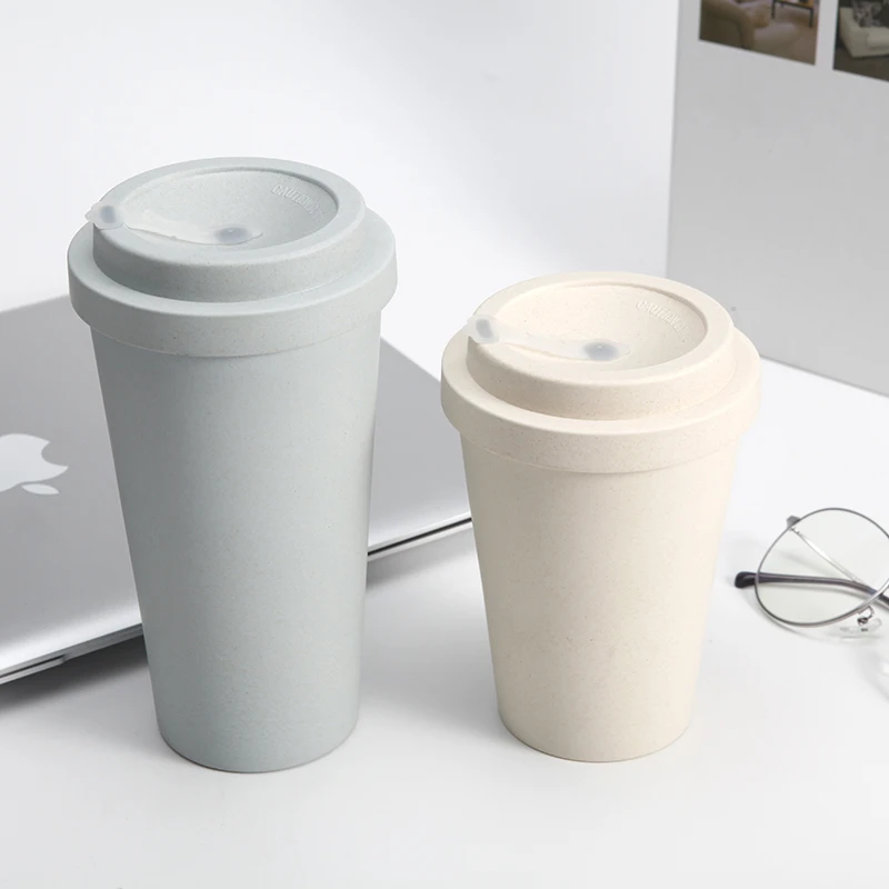 

2021 High quality tumbler cups wholesale biodegradables water bottles cups and mugs coffee, Customized color