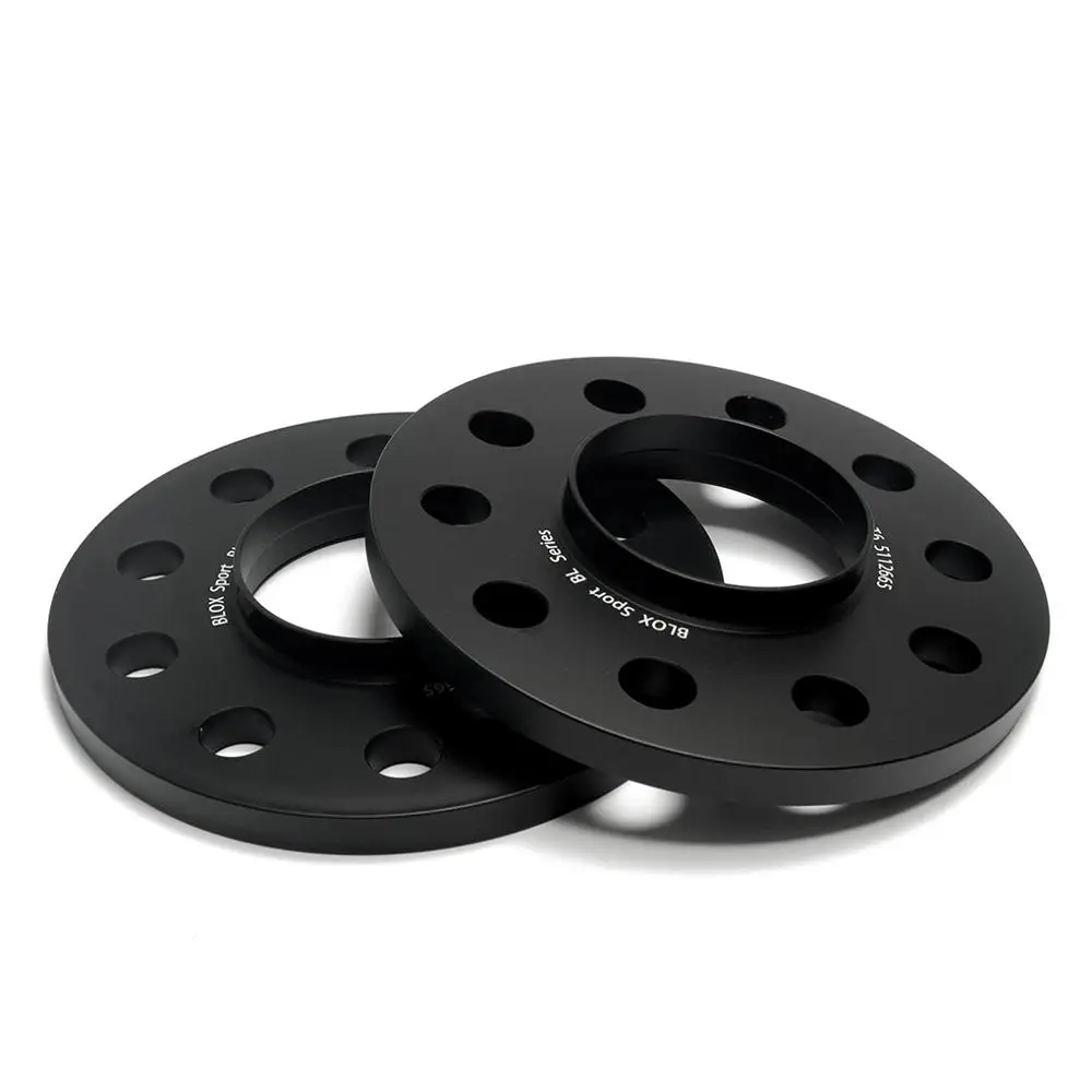 

BLOXSPORT 20mm Hubcentric Wheel Spacers 5x112 CB66.5 with bolts for Mercedes C class 190E, Black anodized