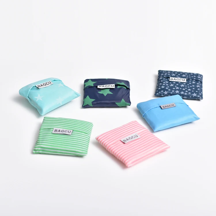 

Wholesale Reusable shopping tote bag shopping folding bag with Handles