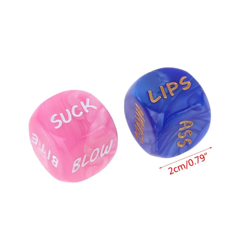 5 Pcs Funny Dice Game Toy Set with Bag Adult Couple Lovers Bachelor Party Gift 