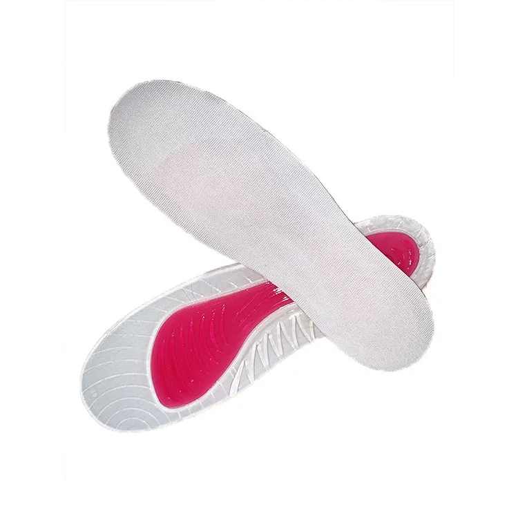 

Silicone Gel Insoles Men Women Insoles Running Sport Shoe Pads Soft Comfortable Massaging Shock Absorption Shoe Inserts, Any color is available