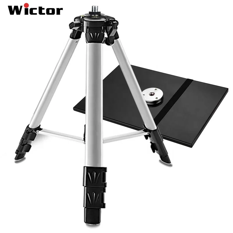 

WICTOR projection wall mount floor stand mount ceiling projector tripod stand ,Companion to the mini projector, Silver white