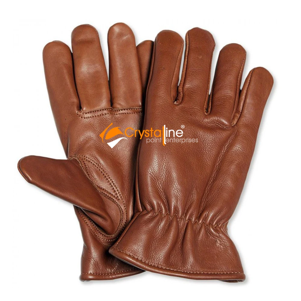 
New Design Cheap Price Women Fashion Wear Soft Leather Winter Dressing Gloves 