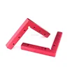 Hight Quality Aluminum Square Right Angle 90 Degree Positioning ruler Panel Fixing jig Drawing Tools woodworking lining tools