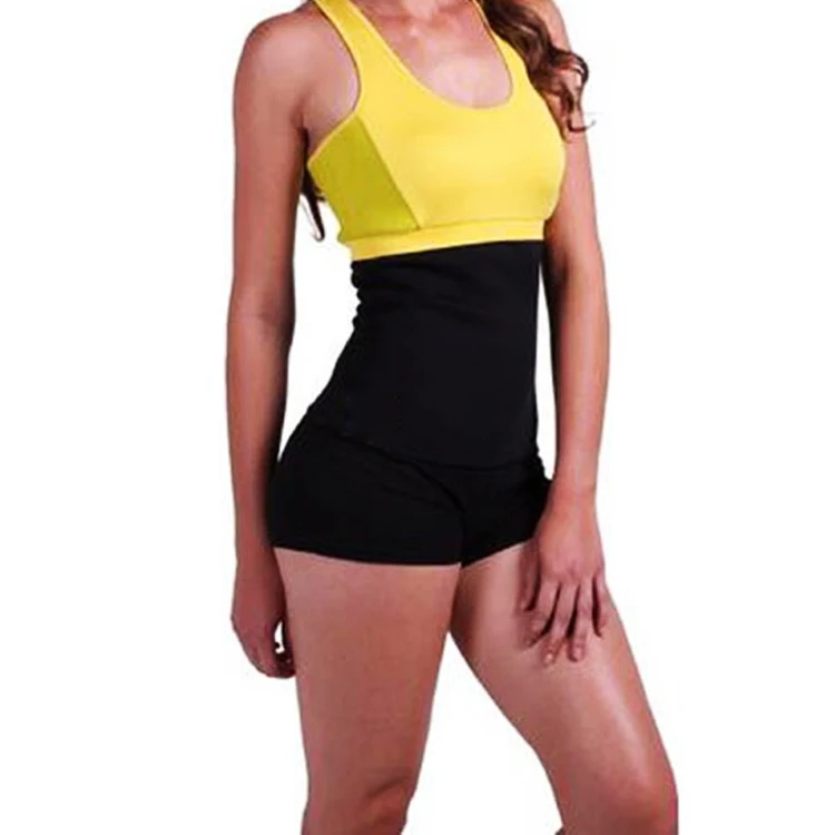 

Custom Black Neoprene Adjustable Exercise Sweat Slimming Waist Trimmer Belt For Women