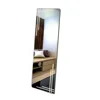 Living room decorative silver square rectangle wall decor mirror