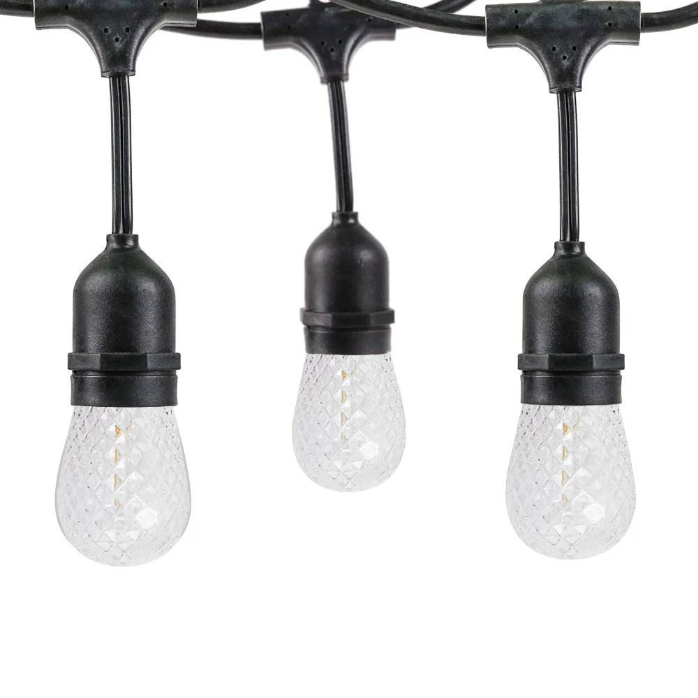 220V IP65 waterproof  E26/E27 wire bulb lights string tiny led chandelier fairy lights