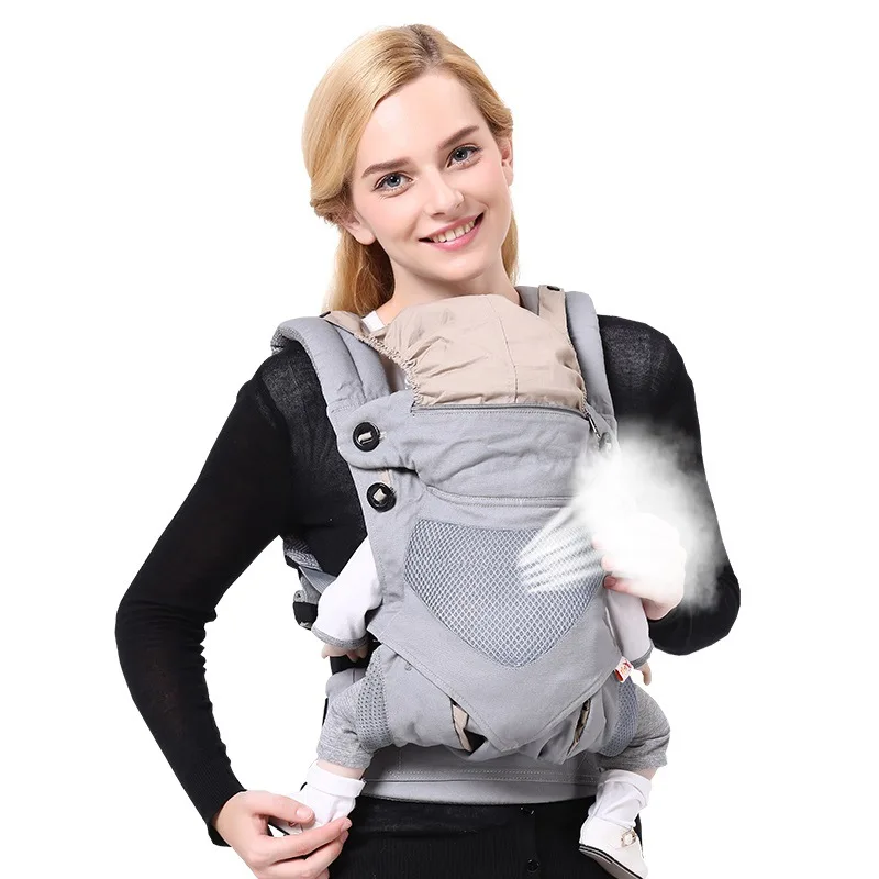 

baby Carrier Original 3-Position baby Carrier with Lumbar Support and Storage Pocket Omni 360 All Carry Positions Baby Carrier