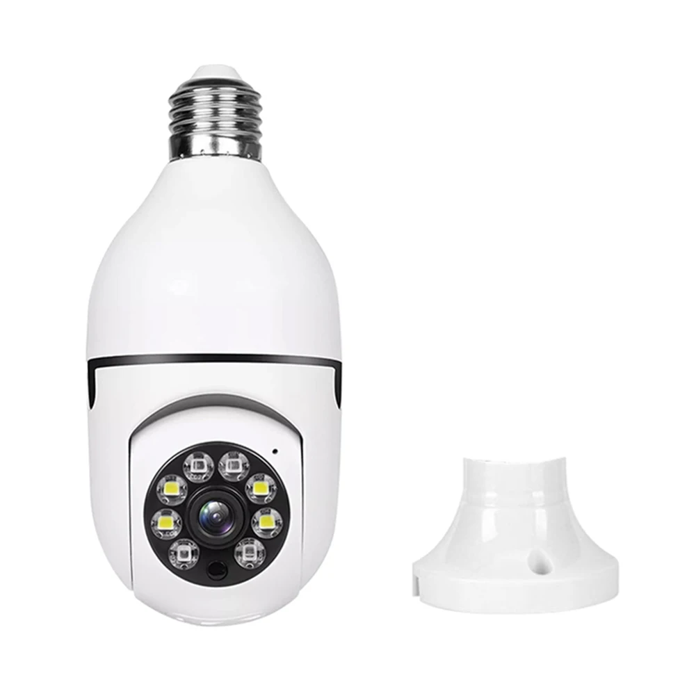 

E27 Surveillance Camera LED Light Bulb Wireless Camera Socket 360 Wifi Security 1080P H.265 Cctv Wifi Camera Motion Detection