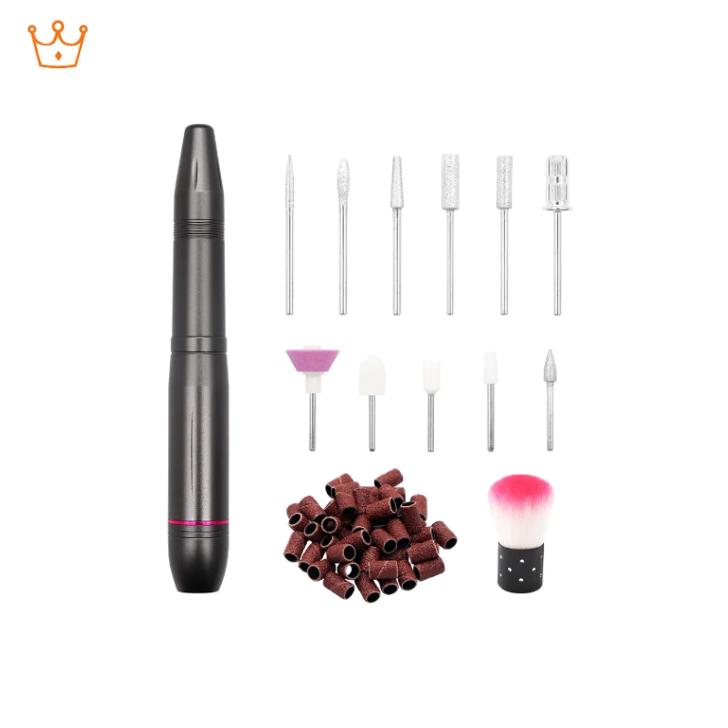 

Ready To Ship ND304 High Quality Touch Feeling Nail Drill Recargable Dremel Drill Nails