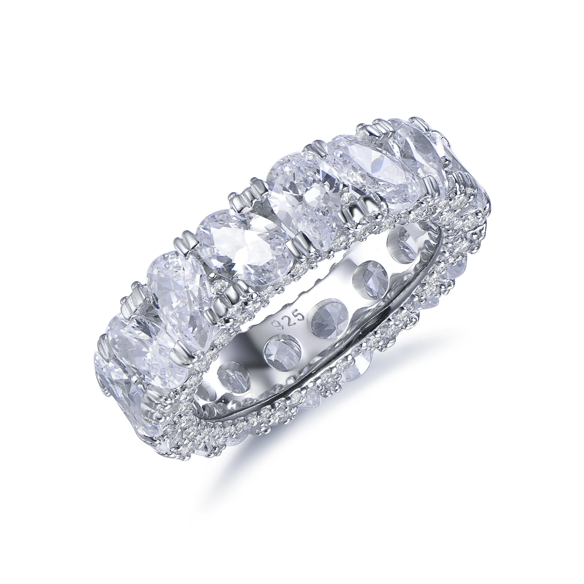 

2021 custom new fashion Sterling Silver ring women knuckle ring for women cluster ring