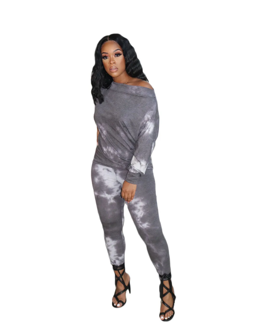 

Tie-Dye Two Piece Set Long Sleeve Tracksuit Casual Colorful Clothes Outfits