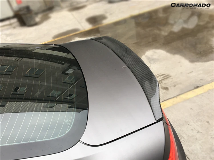 Caractere Style Carbon Fiber Trunk Spoiler Wings Foraudi A Coupe Buy Darwinpro Carbon Fiber