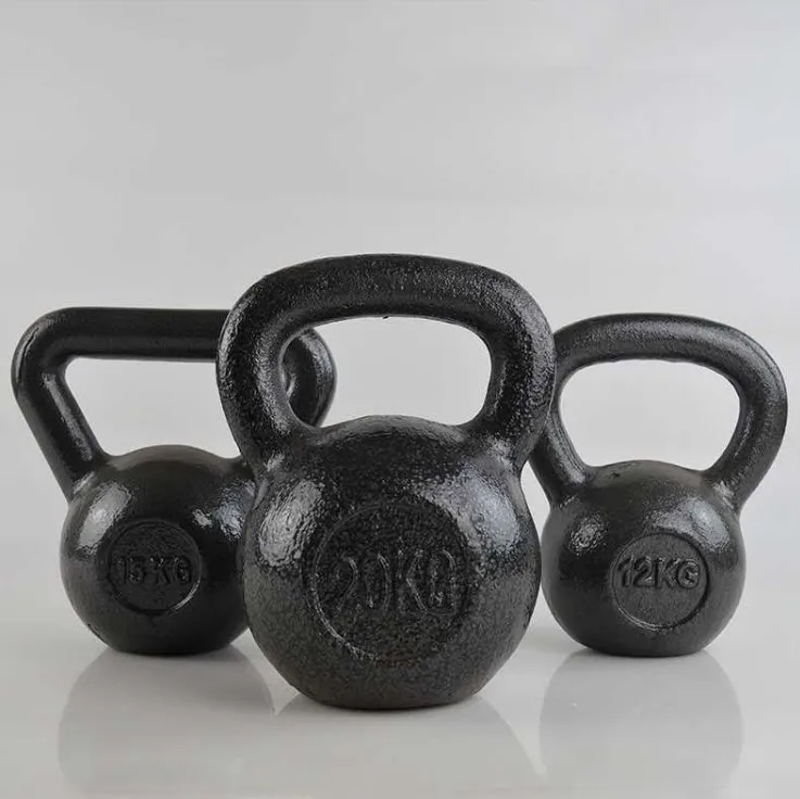 
Multi color customization of cast iron kettlebells for small home gym fitness equipment 