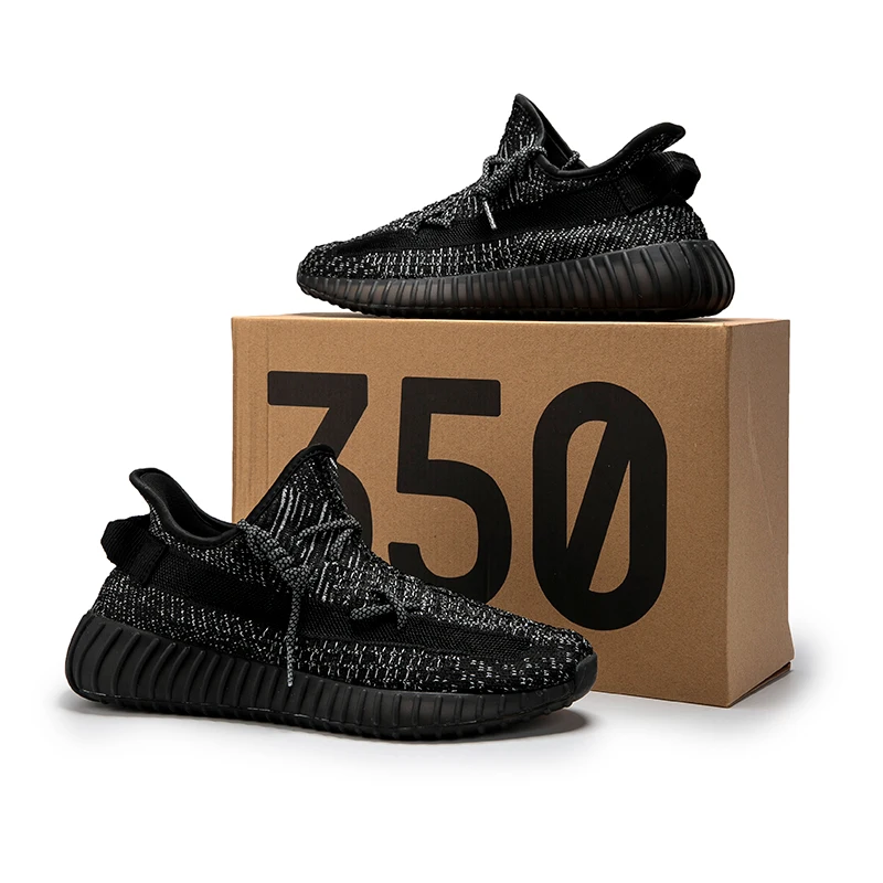 

yezzy 350 v2 Stylish Breathable Knit Reflective Upper Sports Shoes with -E-TPU Sole yeezy 350 V2, Colorful