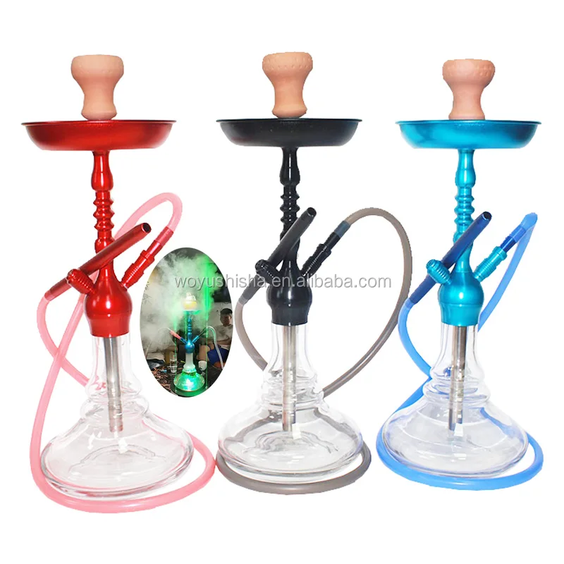 

53cm cheap big smoke Bar chicha single hose narguile tobacco hookah shisha, Red,black,blue