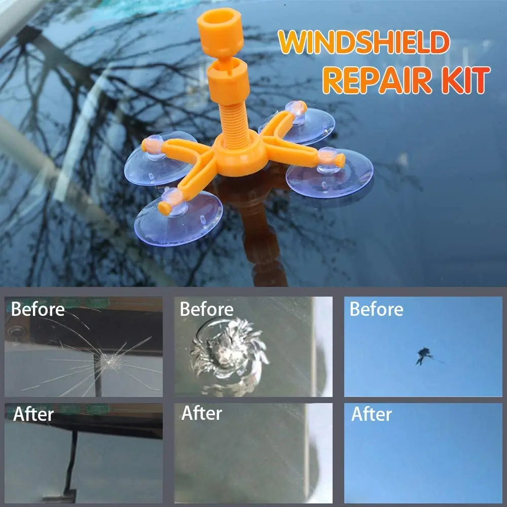 Diy Auto Windscreen Repair Kit Resin Professional Windscreen Glass