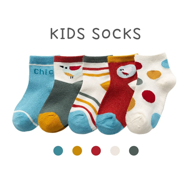

Kids Baby Girls Cartoon Pattern Socks Cute Casual  Eco-Friendly Ankle Child Socks