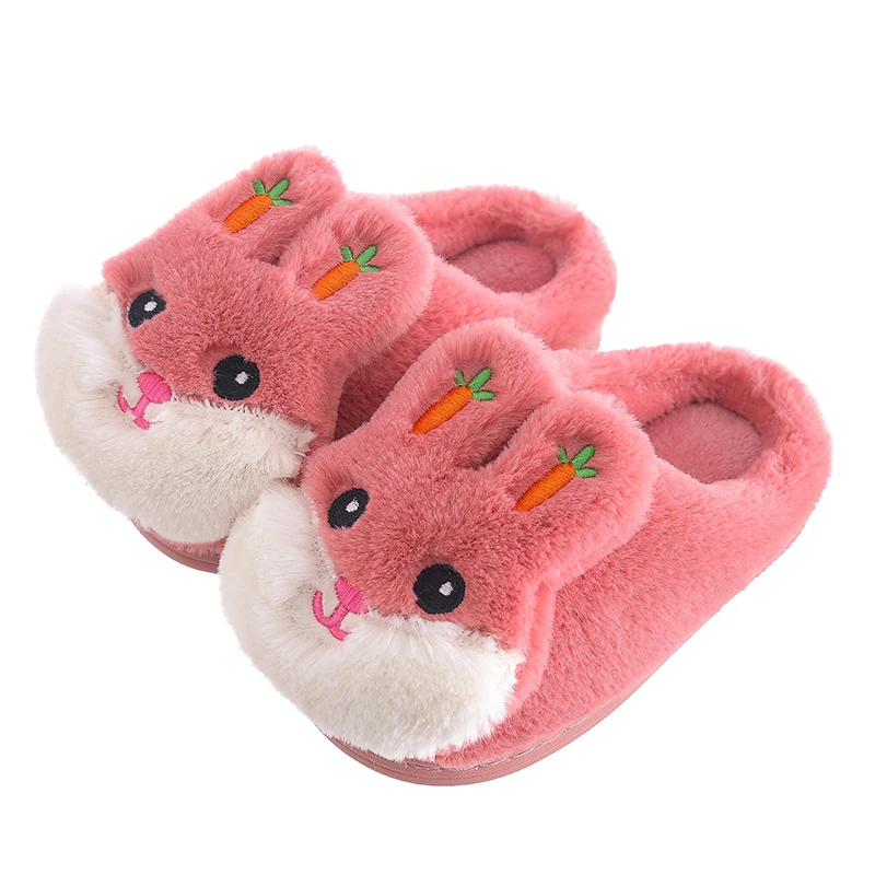 

2021 Latest Baby Sandalia Plush Upper EVA Sole Kids Bedroom Slippers Sandals & Slippers Toddler Girl Slippers Kids Sandals