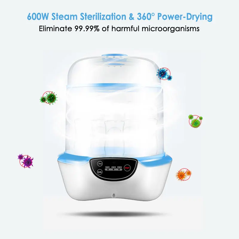 Baby Electric Steam Sterilizer Bottle Warmer And Dryer Machine For With