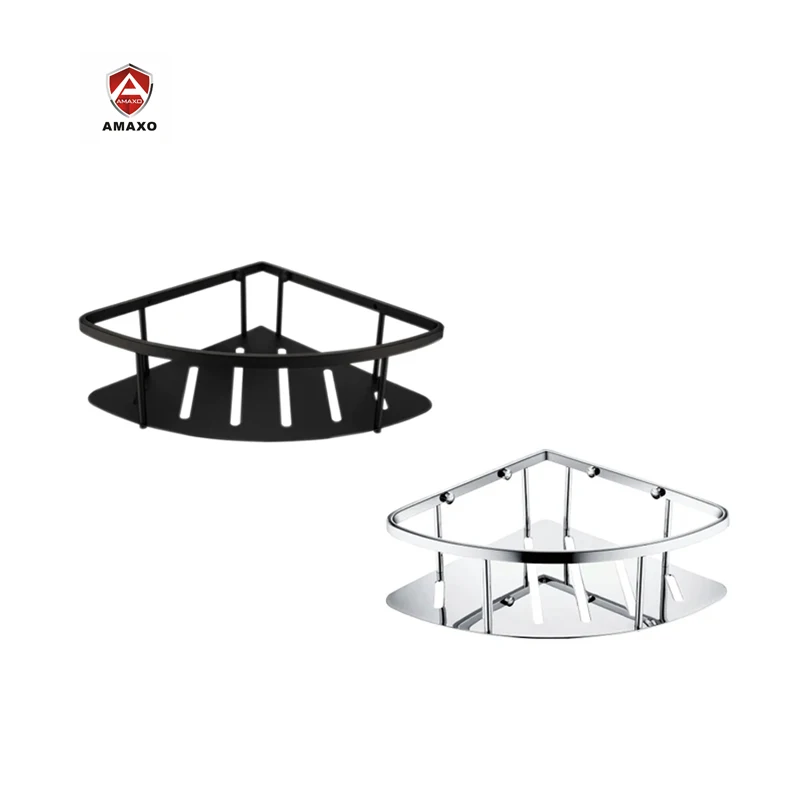 

Stainless Steel Bathroom Shelves Black Shower Shelf Bathroom Rack