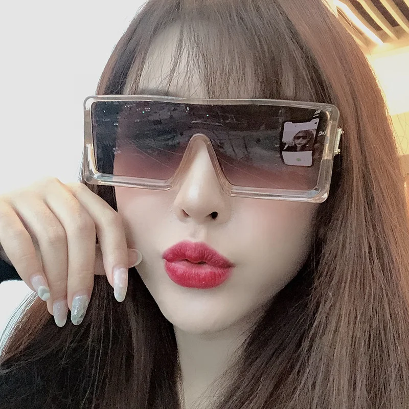 

Oversized Square Women Men Retro Sunglasses Fashion Luxury Brand Custom Shades Sun Glasses Gafas de sol, Customized color