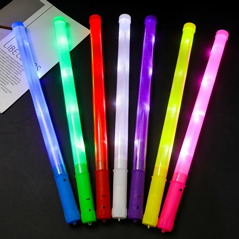 

YSJ LED Glow Wand Light up Wand Flashing Light Stick Multi Color Glow Sticks for Party