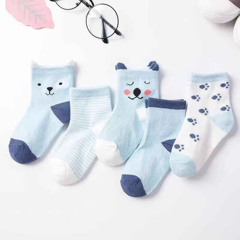 

baby socks 2020 new four seasons breathable male and female Children's socks 0-6 years old baby cotton socks wholesale, Picture