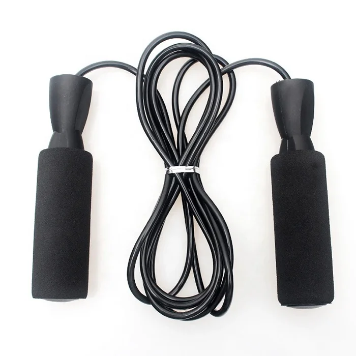 

High quality PVC jump rope skipping bodybuilding weight loss heavy speed jump rope, Black,orange,green,blue,pink custom color