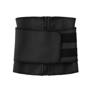 

Latex Fajas Waist Trainer Corset 9 Steel Bone Shapewear Body Shapers Women Corset Slimming Belt, Black