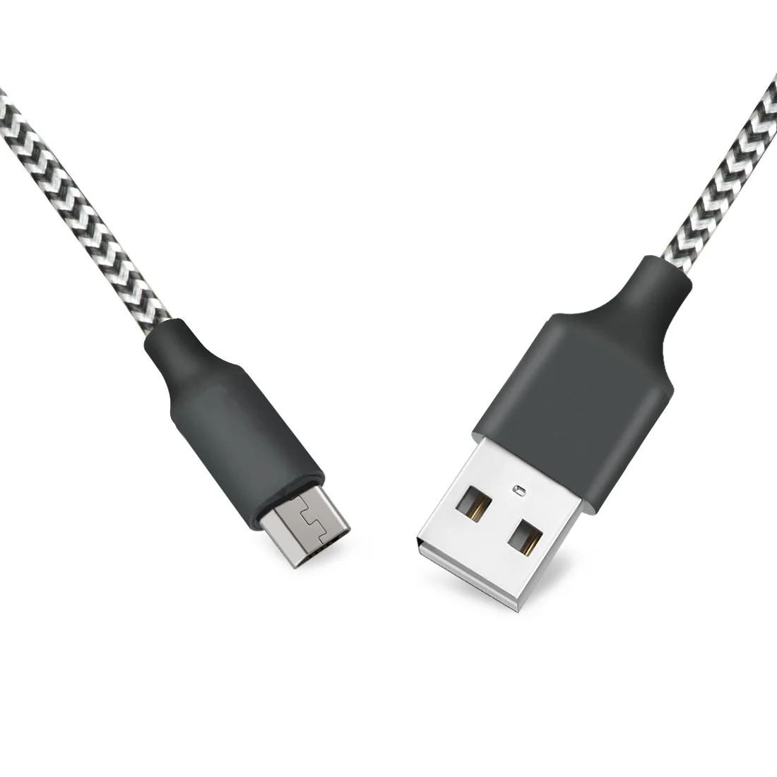 

Braided Micro USB Cable Fast Charging Microusb Cable for Phone Cables 2M Nylon Braided micro type c fast charging, Customized color