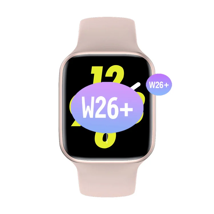 

Hot Selling W26 Plus Series 6 W26+ Pro IP68 Waterproof Projector Smart Watch Band