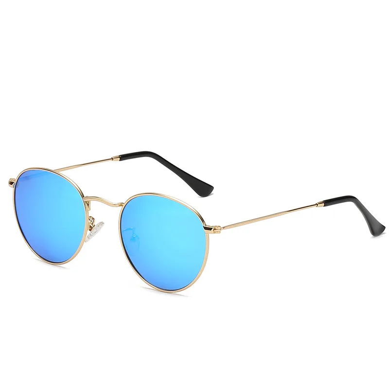 

2021 sunglasses women Classic Vintage Round Shape frame 3447 ray retro band original multiple colors lenses girls sun glasses
