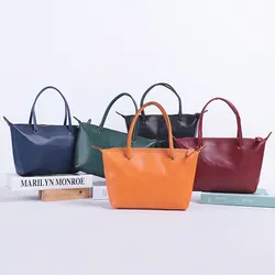 Top Quality Genuine Leather Bags Women Large Capac
