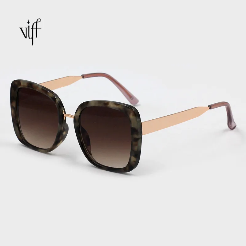 

Square Oversize Sunglasses HP19847 Big Frame High Standard Ladies Sunglasses