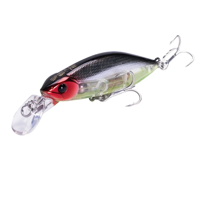 

Fishing Lure 6504 Sinking Suspending Minnow Lure 70mm 12g Bait Wobblers Hard Bait Fishing Tackle, 4 colors