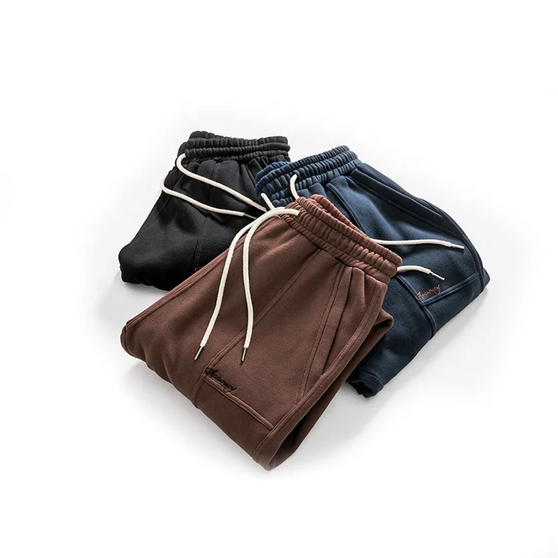 stacked sweatpants for men