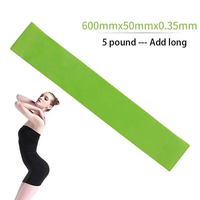 

Yoga colse loop tension belt elastic belt fitness strength training stretch belt custom resistance bands, Green,pink,purple custom color