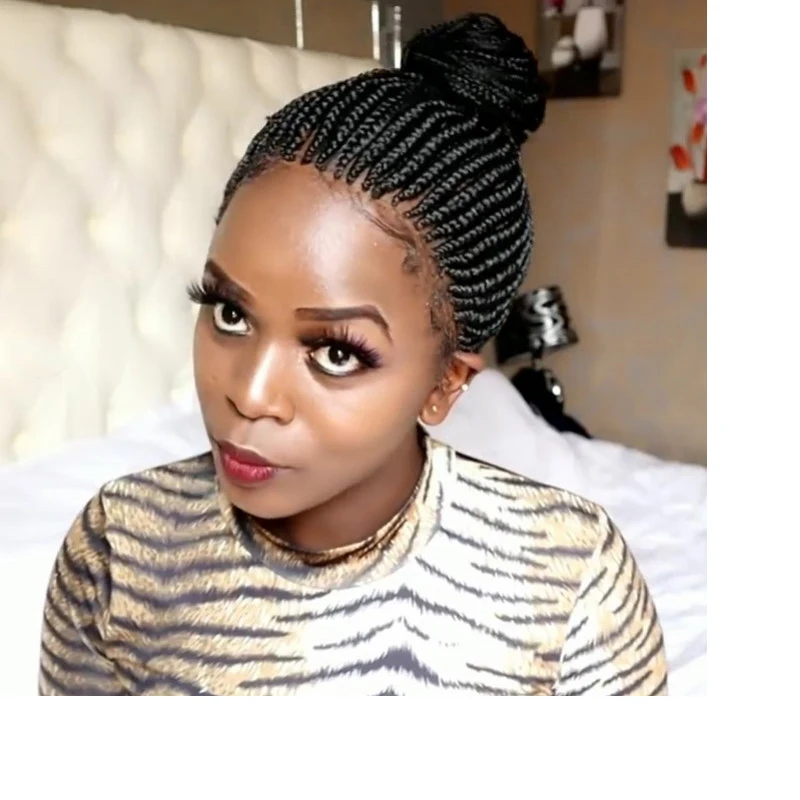 

360 Braided Wig | Glueless Full Wig Cap Box Braid wigs
