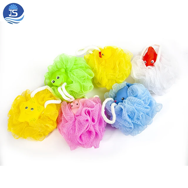 

Body Bath Sponge Cleaning Tool Animal Mesh Bath Ball, Customized color