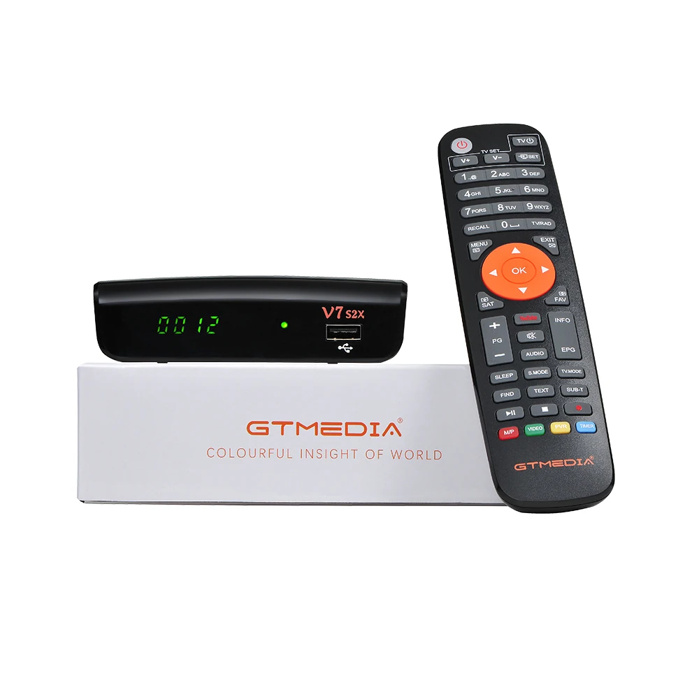 

Freesat V7 s2x HD with USB Wifi DVB-S2 HD Satellite TV Receiver Support PowerVu Biss Key Cccamd GTMEDIA V7S