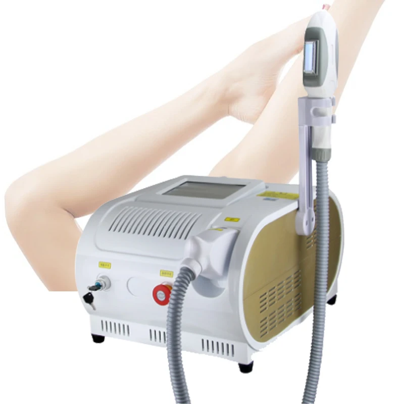 

Multifunctional pigmment removal elight opt shr hair removal machine, Blue & gold