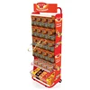 Retail Free Stand Durable Potato Chip Snack Deli Slices Display Rack