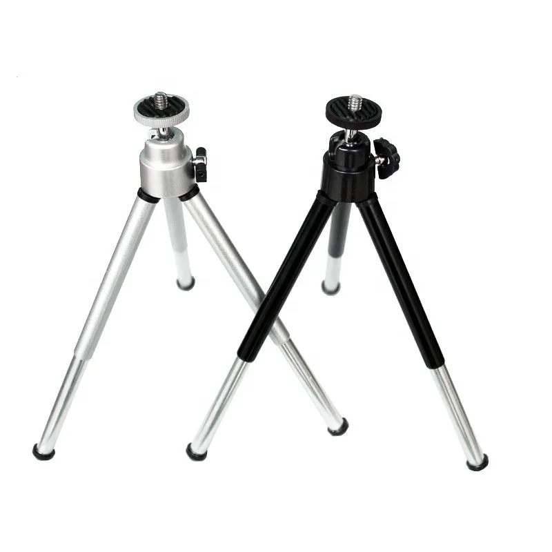 

Mini Metal Cellphone Digital Camera Small Tripod Stand with Phone Holder