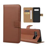 

iCoverCase Leather Flip Case Coque etui For Samsung Galaxy S7 S6 edge S8 S9 S10e S10 Plus Case Wallet Phone Cover