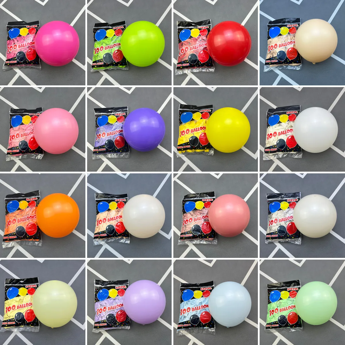 

Kaiyue Wholesale 12inch 2.8g Latex Balloon Happy Birthday Wedding Party Decoration Supplies Globos Balloons Pack Of 100