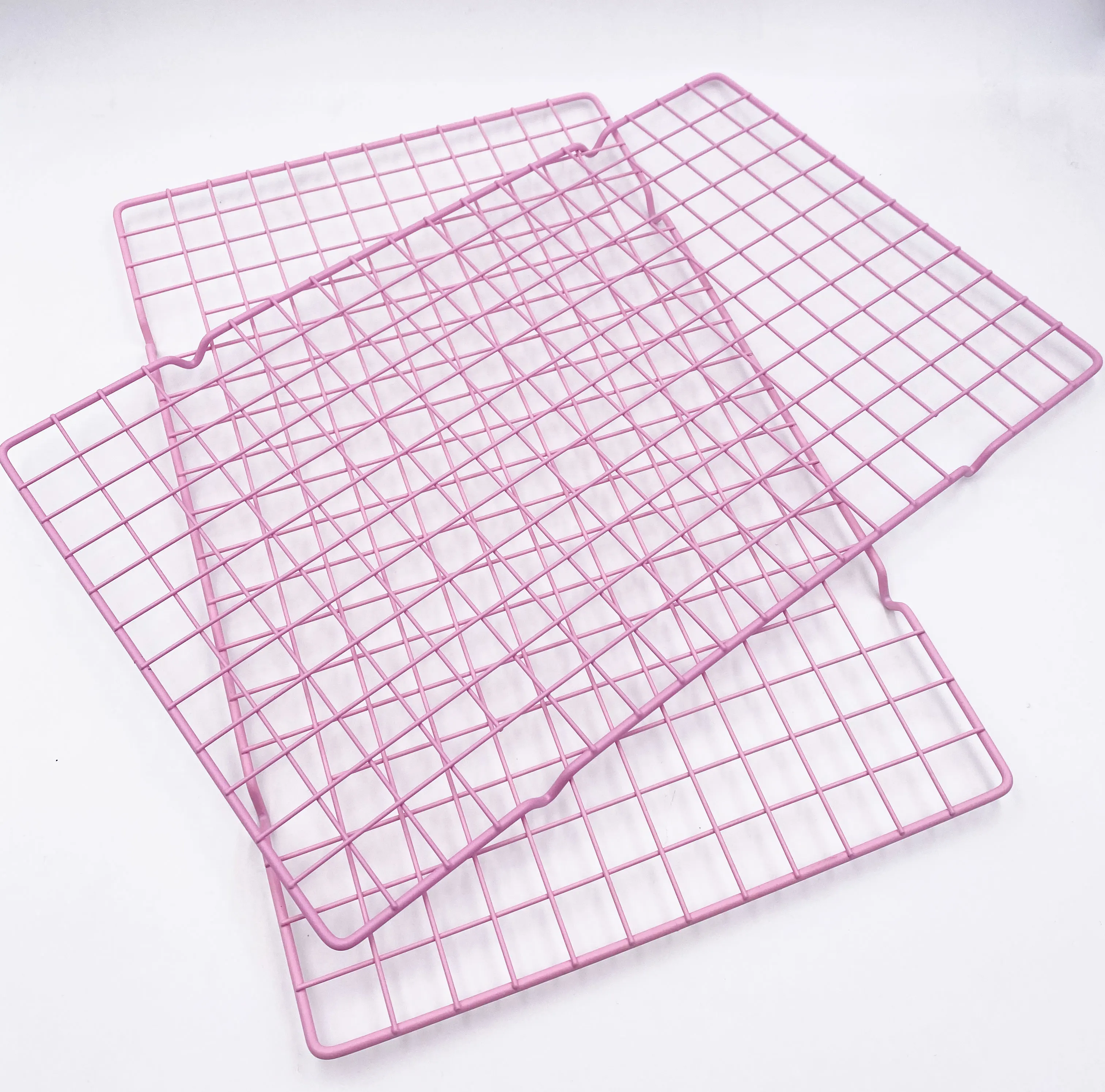 

Pink baking cooling rack cake kitchen bake tools 100% carbon steel wire grid cooling tray