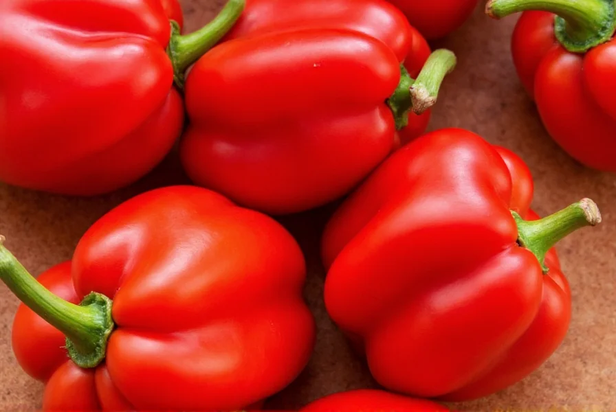 Comparison table of chili peppers by taste and heat level
