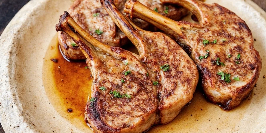 Turmeric mustard seed pork chop rub