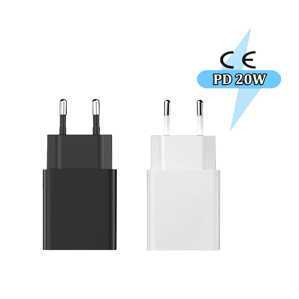 

Free Shipping 1 Sample OK CE Approved PD 20W Fast Charger Type-C Output 5V/3A Usb Wall Charger For iPhone